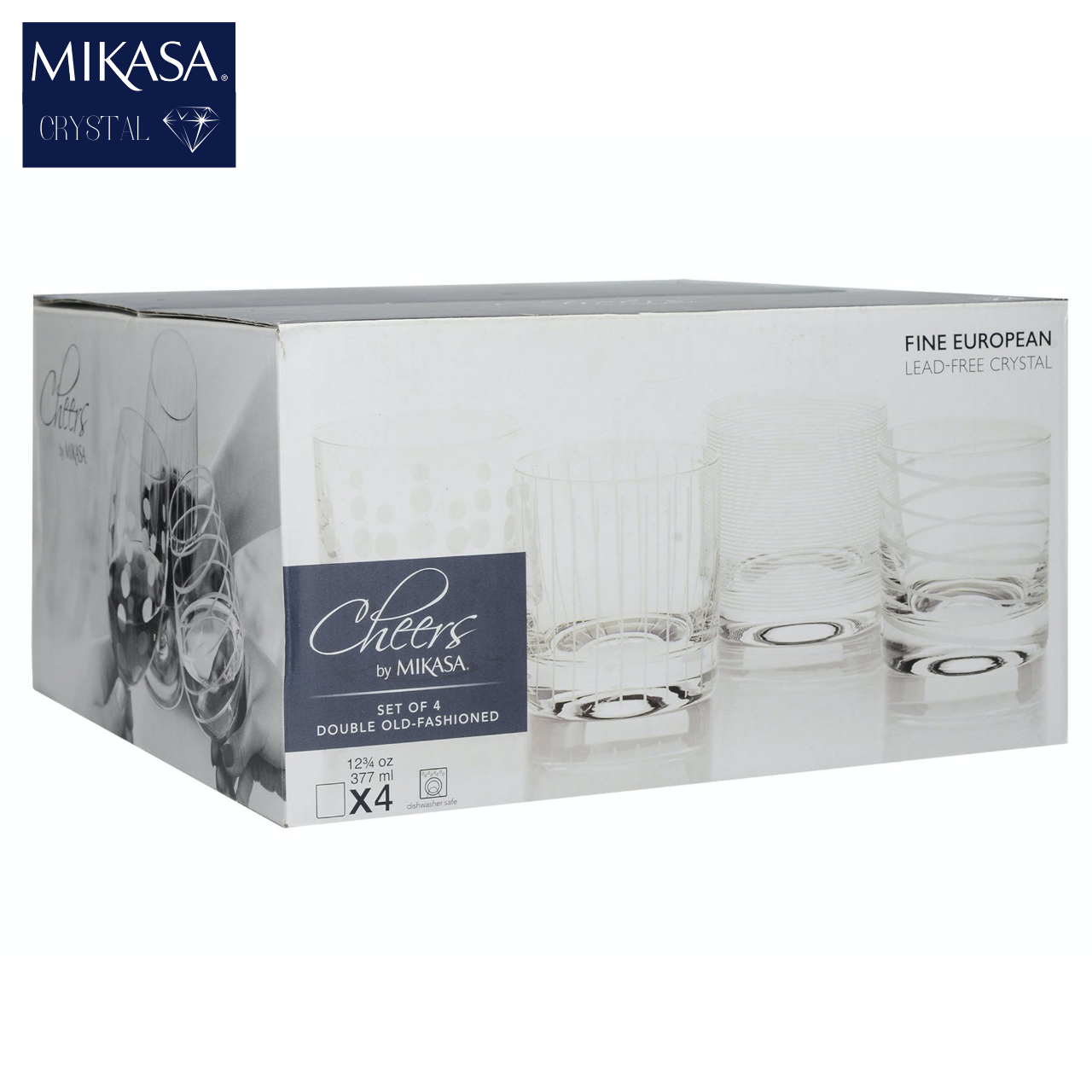Mikasa SW910-415 Cheers 4lü 360ml Viski Bardak Seti