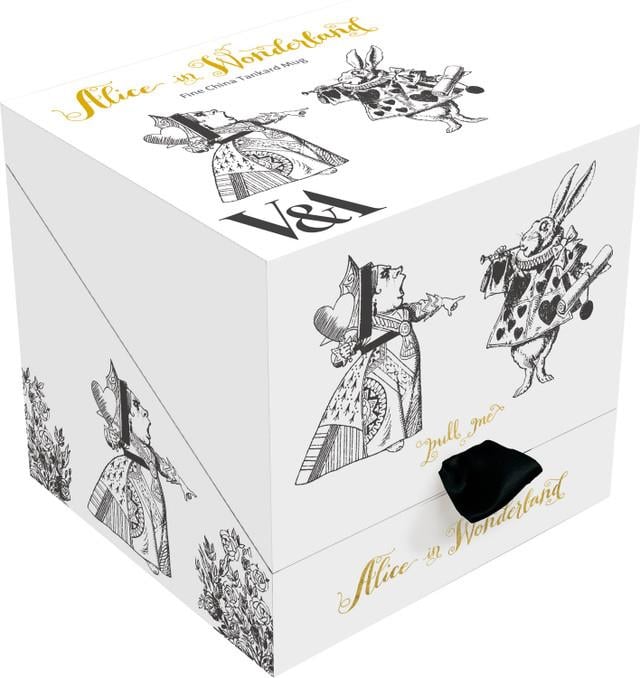 Mikasa x V&A Alice In Wonderland 5200023 Porselen 400ml Kupa
