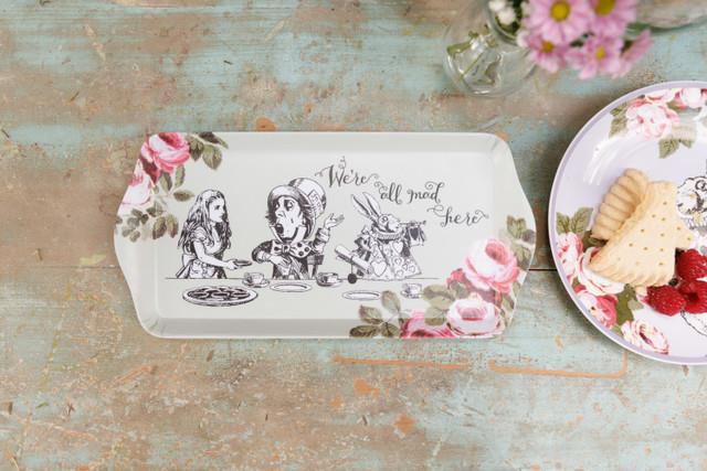 Mikasa x V&A Alice in Wonderland MKALTRAYSWICH Melamin Servis Tepsisi  31x15cm