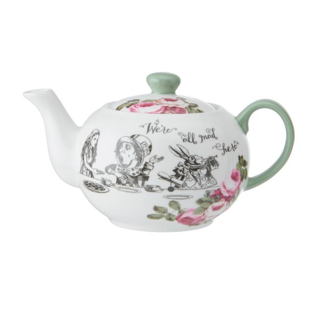 Mikasa x V&A Alice in Wonderland MKALMINITP 400ml Fine China Porselen Demlik