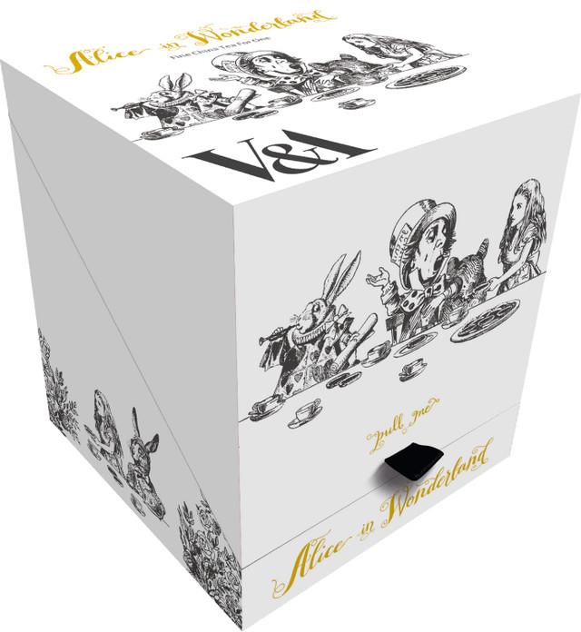 Mikasa x V&A Alice in Wonderland VAAWT41 250ml Porselen Tek Kişilik Çay Demleme Seti