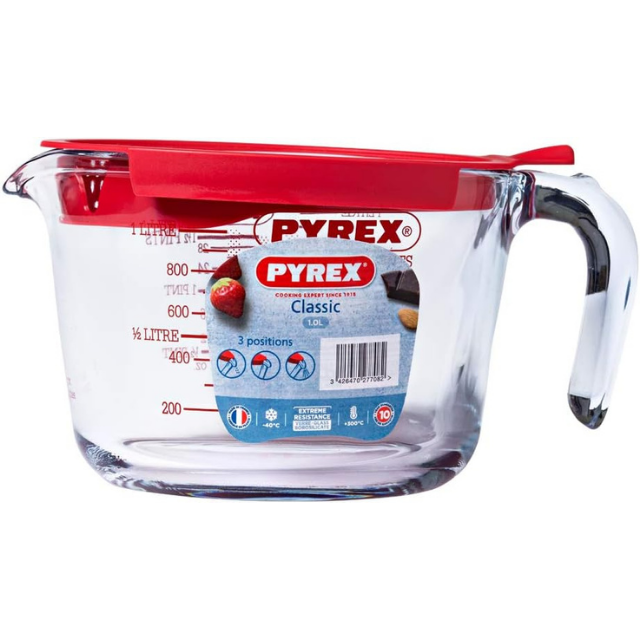PYREX 264P000/7046 KAPAKLI CAM ÖLÇÜ KABI 1L