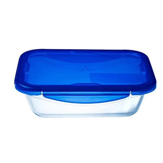 PYREX 281PG00/7146 KAPAKLI DİKDÖRTGEN SAKLAMA KABI 0,8L