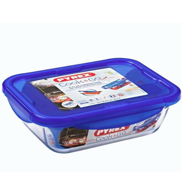 PYREX 282PG00/7145 KAPAKLI DİKDÖRTGEN SAKLAMA KABI 1,7L