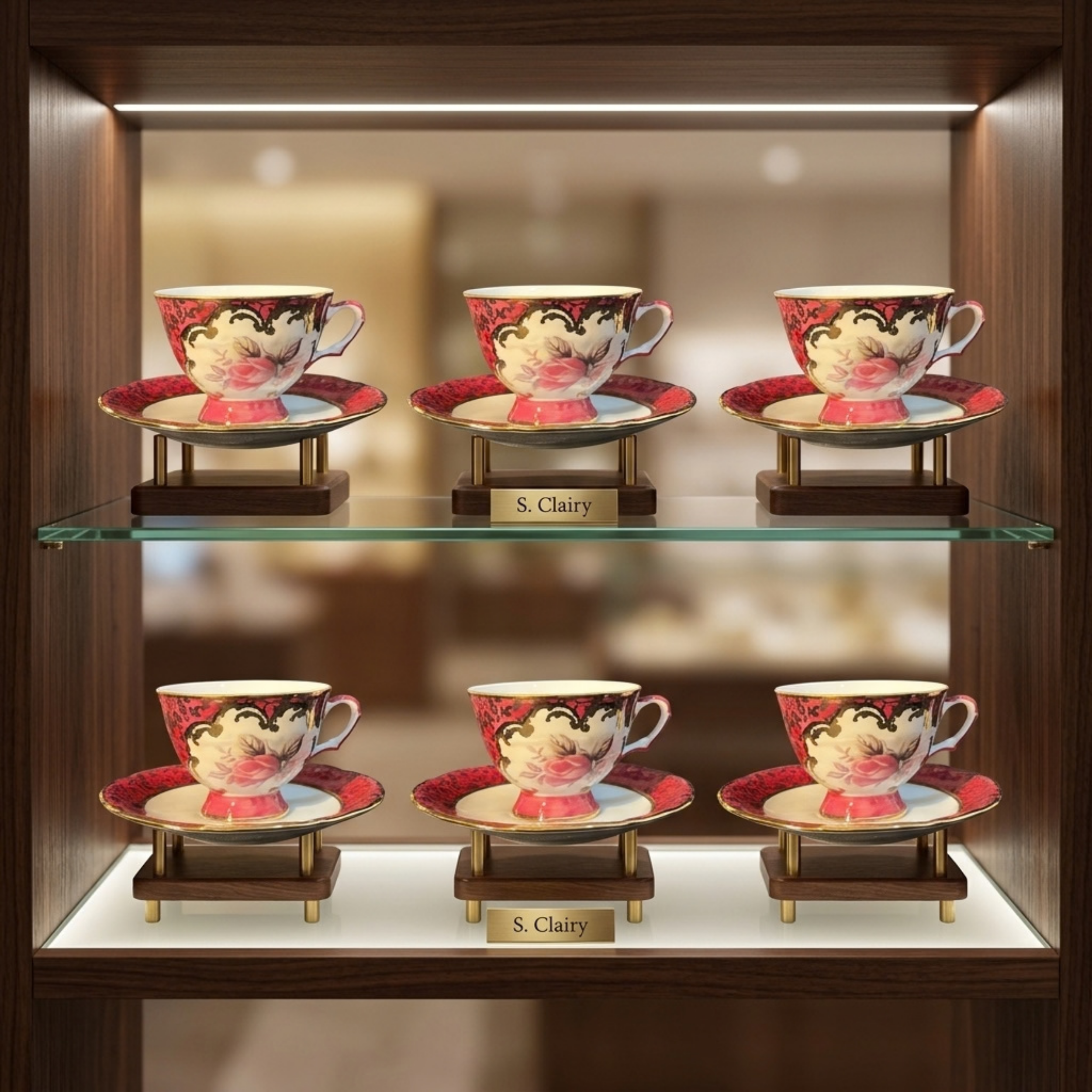 S.CLAIRY ART 582/010 RED 6 LI FINCAN TAKIMI