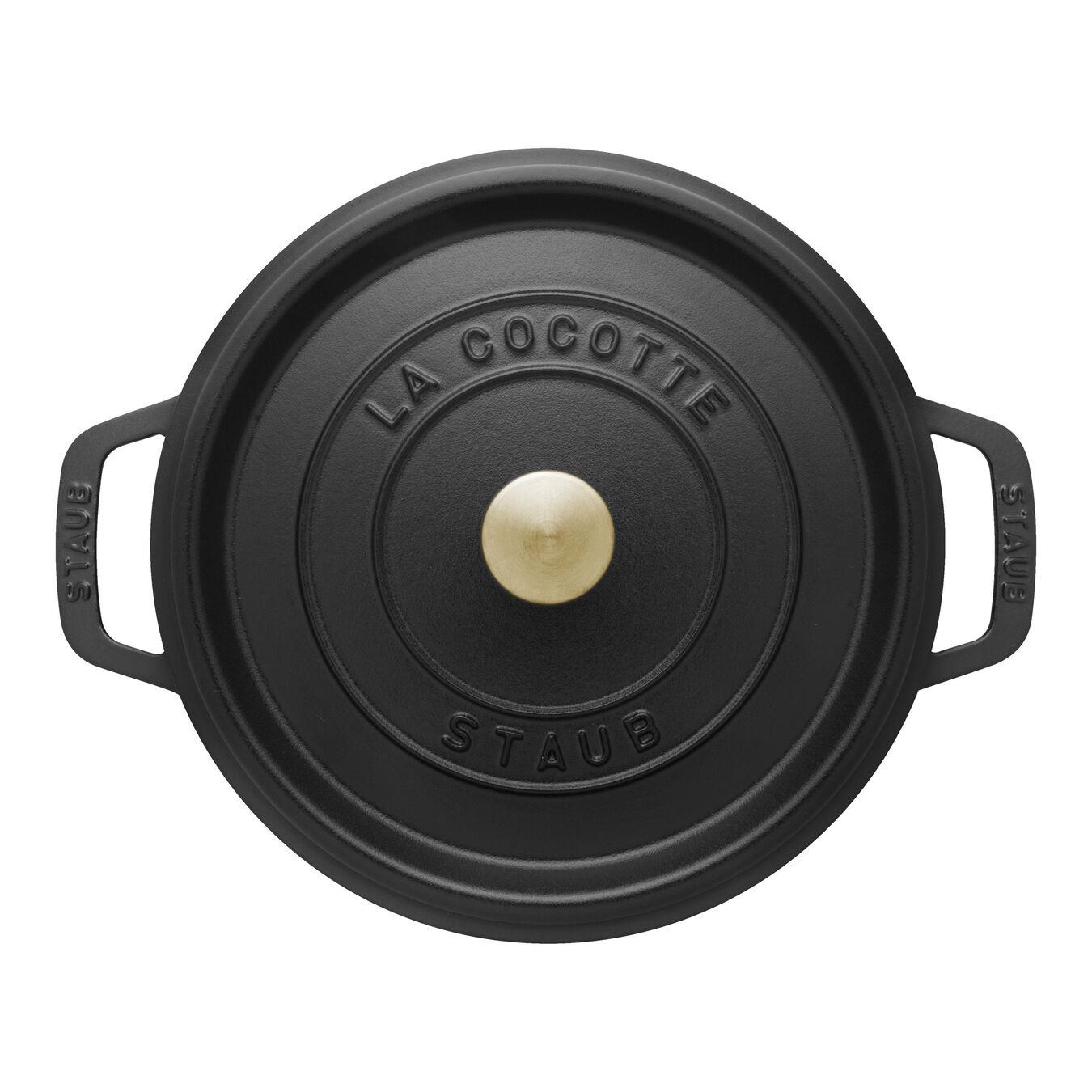 Staub 405002410 Döküm Tencere 24cm Siyah