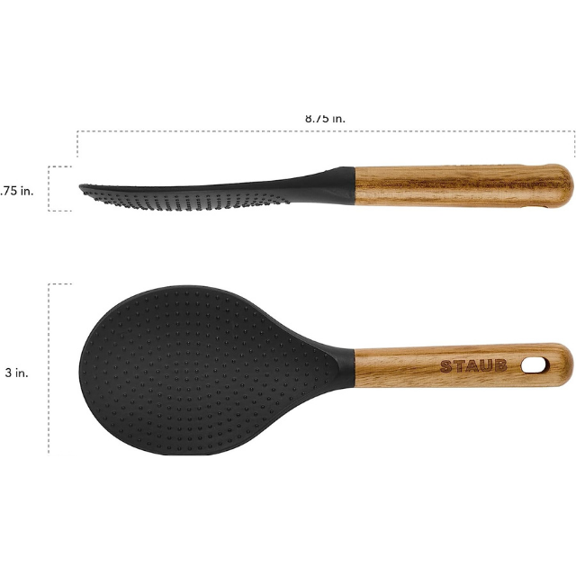 Staub 405031100 Pilav Kaşığı Siyah