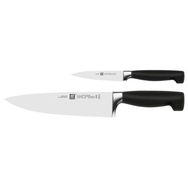 ZWILLING 351750000 **** FOUR STAR 2 PARÇA BIÇAK SETİ SİYAH