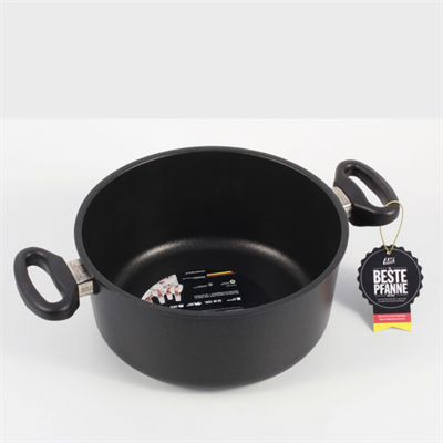 AMT 1024EZ500 Döküm Derin Tencere 24cm, h:10cm 3Lt