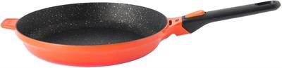 Berghoff 2307411 Gem Çıkarılabilir Saplı Stay Cool Döküm Alüminyum Tava Turuncu 24 CM