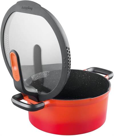 Berghoff 8501036 Gem Stay Cool Soft Orange Tencere 28 Cm