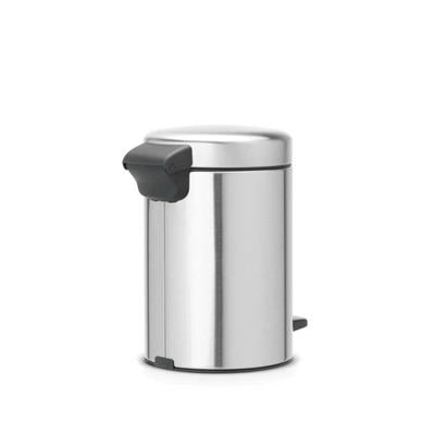 BRABANTIA BRA 112164 001-01- NEWICON FPP MATT STEEL PEDALLI ÇÖP KUTUSU 3L