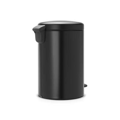 BRABANTIA BRA 114106 001-01-NEWICON MATT BLACK PEDALLI ÇÖP KUTUSU 20L