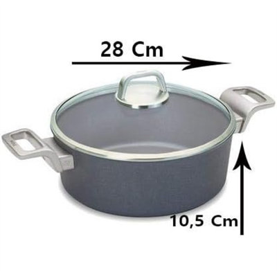 DIAMOND LITE PRO DERIN TENCERE  Ø28 derinlik 10,5cm DL
