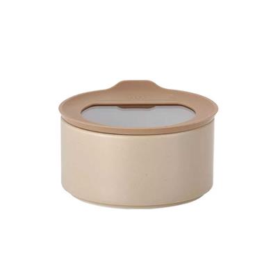 FİKA ONE SERAMİK SAKLAMA KABI 420ML BEJ