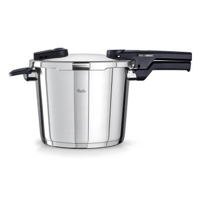 FISSLER VITAQUICK GLOSSY DÜDÜKLÜ TENCERE  6.0L
