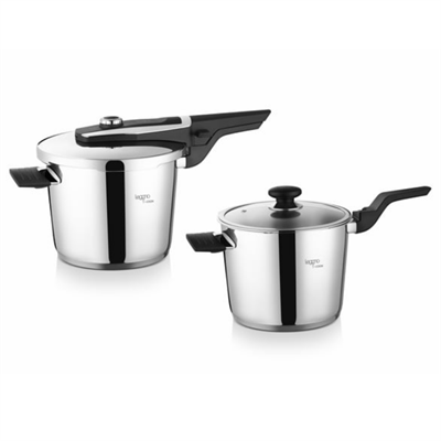 Leggno PCQ1216PC64ST Procook Quick Düdüklü Tenc. Seti