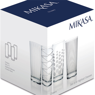 Mikasa 5159317 Cheers 4lü 550ml Kokteyl Bardak Seti