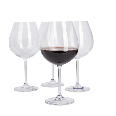 Mikasa 5191917 Julie 4lü 468ml Kırmızı Şarap Kadehi Seti