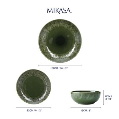 Mikasa MKJARDIN12PC Jardin Seramik 12 parça Yemek Takımı