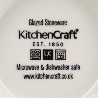 Mikasa KCBOWL07 Glazed Sırlı Seramik Kase Turuncu Nokta Desenli