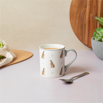 Mikasa MKCANHARE Fine China 280ml Düz Taraflı Kupa Tavşan