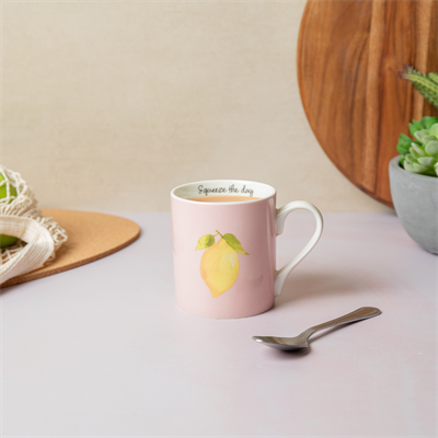 Mikasa MKCANLEMON Fine China 280ml Düz Taraflı Kupa Limon