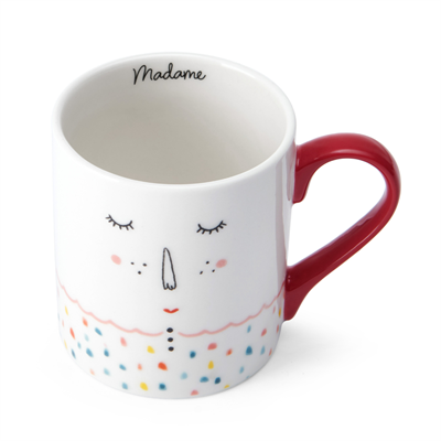 Mikasa MKCANMAD Fine China 280ml Düz Taraflı Kupa Madame