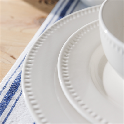 Mikasa MKCBDPLATEPK4 Cranborne Stoneware 4lü 27cm Servis Tabağı Seti