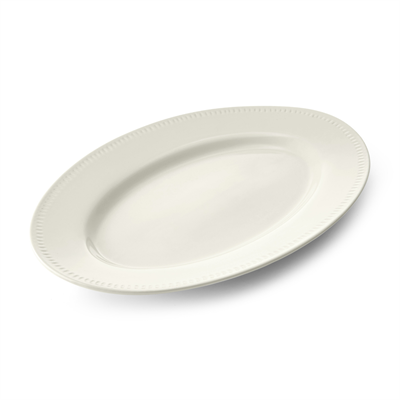 Mikasa MKCBOVPLAT Cranborne Stoneware Oval Servis Tabağı 39cm