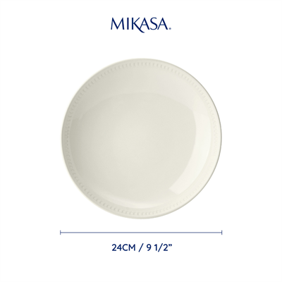 Mikasa MKCBPASTAPK4 Cranborne Stoneware 4lü 24cm Çukur Tabak Seti