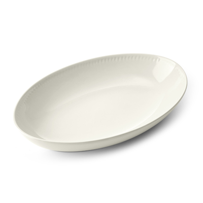Mikasa MKCBSRVBWL30 Cranborne Stoneware Oval Servis Kasesi 30,5cm