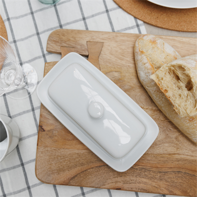 Mikasa MKCHBUTTER Chalk Porselen Tereyağı Tabağı