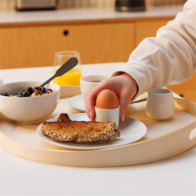 Mikasa MKCHEGGPK4 Chalk Porselen 4lü Yumurtalık Seti