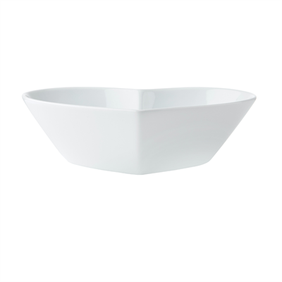 Mikasa MKCHHRTBLRG Chalk Porselen 21cm Kalp Servis Tabağı