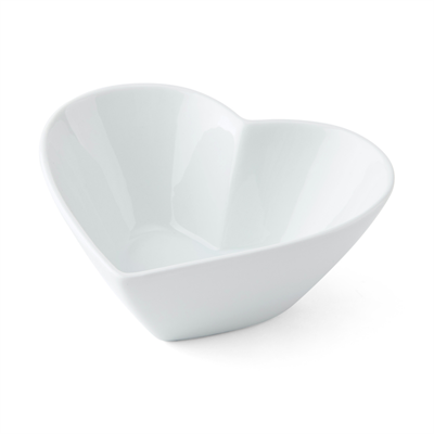 Mikasa MKCHHRTBSML Chalk Porselen 13cm Kalp Servis Tabağı