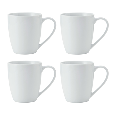 Mikasa MKCHMUGPK4 Chalk Porselen 4lü 380ml Kupa Seti