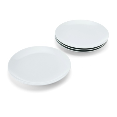 Mikasa MKCHSPLATEPK4 Chalk Porselen 4lü 21cm Pasta Tabağı Seti