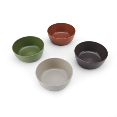 Mikasa MKEDBOWLPK4 Summer Geri Dönüşümlü Plastik 4lü 16cm Çorba Kase Seti
