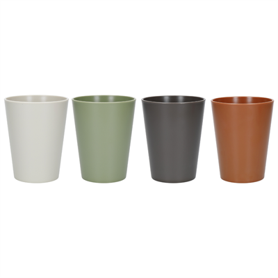 Mikasa MKEDTUMPK4 Summer Geri Dönüşümlü Plastik 4lü 300ml Bardak Seti