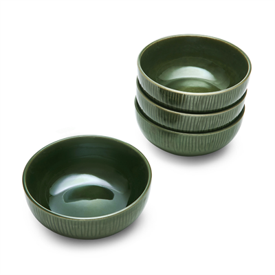Mikasa MKJDBOWLPK4 Jardin Stoneware 4lü 15cm Çorba Kasesi Seti
