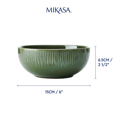 Mikasa MKJDBOWLPK4 Jardin Stoneware 4lü 15cm Çorba Kasesi Seti