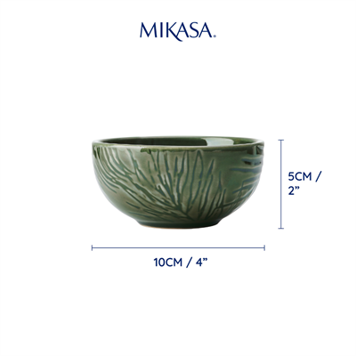 Mikasa MKJDDIPPK4 Jardin Stoneware 4lü 10cm Çerezlik Kase Seti