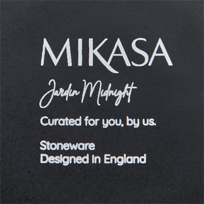 Mikasa MKJDMNIGHT12PC Jardin Midnight 12 Parça Stoneware Yemek Takımı