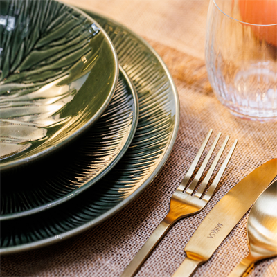 Mikasa MKJDPASTAPK4 Jardin Stoneware 4lü 20cm Çukur Tabak Seti