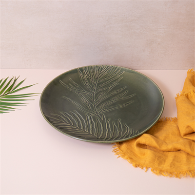 Mikasa MKJDSRVPLATRD Jardin Stoneware Servis Tabağı 35cm Yuvarlak