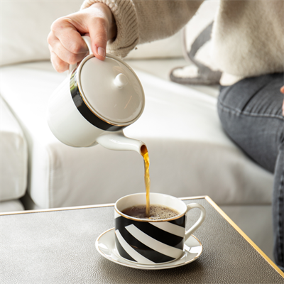 Mikasa MKLDTEA4ONE Luxe Deco 500ml Tek Kişilik Çay Seti