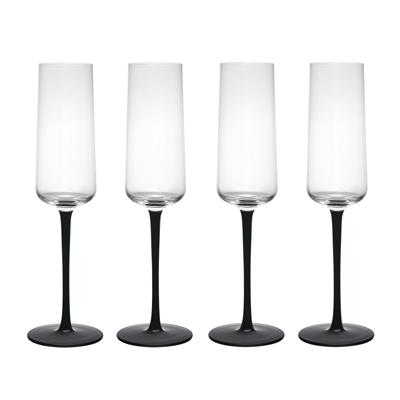 Mikasa MKPALFLU4PC Palermo 250ml Kristal Şampanya Fülüt Kadehi 4lü
