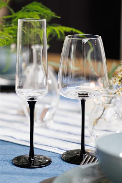 Mikasa MKPALFLU4PC Palermo 250ml Kristal Şampanya Fülüt Kadehi 4lü