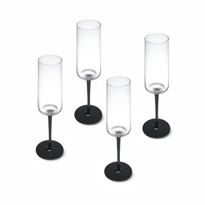 Mikasa MKPALFLU4PC Palermo 250ml Kristal Şampanya Fülüt Kadehi 4lü